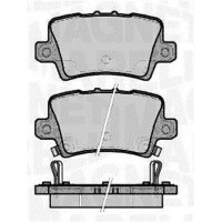 363916060621 MAGNETI MARELLI КомплеК т гальмівних колодок, дискове гальмо