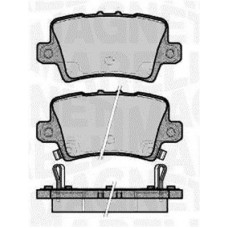 363916060621 MAGNETI MARELLI КомплеК т гальмівних колодок, дискове гальмо