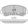 BP3321 BREMSI Комплект гальмівних колодок дисковий гальм