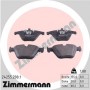 24255.200.1 ZIMMERMANN Комплект гальмівних колодок дисковий гальм
