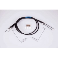 8AS 355 669-891 HELLA PAGID Тросик, cтояночный тормоз