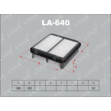 LA-640 LYNXauto Повітряний фільтр