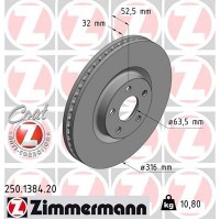 250.1384.20 ZIMMERMANN Гальмівний диск