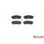 P 78 014 BREMBO Комплект гальмівних колодок дисковий гальм