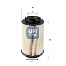 26.014.00 UFI Паливний фільтр