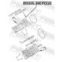 RINGOL-060-PCS10 FEBEST Уплотнительная прокладка, Клапан тиску масла