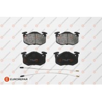 1617247580 EUROREPAR Комплект гальмівних колодок дисковий гальм