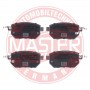 13046134162N-SET-MS MASTER-SPORT GERMANY Комплект гальмівних колодок дисковий гальм