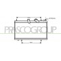 CI523R007 PRASCO Радіатор охолодження двигуна