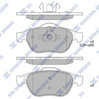 SP1892 Hi-Q Комплект гальмівних колодок дисковий гальм