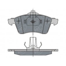 SP 286 PR SCT - MANNOL Комплект гальмівних колодок дисковий гальм