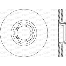 BDA1183.20 OPEN PARTS Гальмівний диск