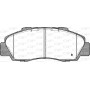 BPA0351.32 OPEN PARTS КомплеК т гальмівних колодок, дискове гальмо