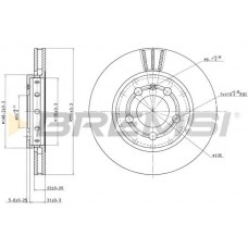 CD7154V BREMSI Гальмівний диск