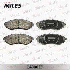 E400022 MILES Комплект гальмівних колодок дисковий гальм