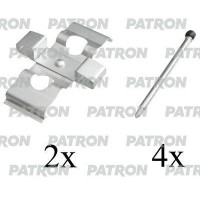 PSRK1077 PATRON Комплектуючі колодки дискового гальма