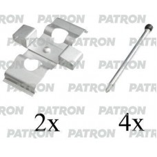 PSRK1077 PATRON Комплектуючі колодки дискового гальма