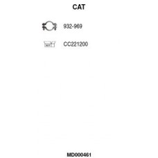 MD000461 FA1 Катализатор