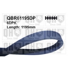 QBR61195DP QUINTON HAZELL Поліклиновий ремінь