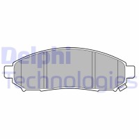 LP3578 DELPHI Комплект гальмівних колодок дисковий гальм