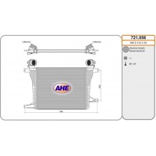 721.056 AHE Интеркулер