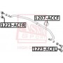 1207ACCF ASVA Втулка стабілізатора
