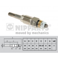 J5715013 NIPPARTS Свічка розжарювання