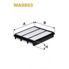 WA9893 WIX FILTERS Повітряний фільтр