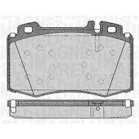 363916060320 MAGNETI MARELLI КомплеК т гальмівних колодок, дискове гальмо