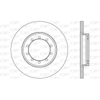BDA2637.10 OPEN PARTS Гальмівний диск