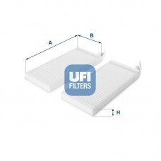53.164.00 UFI Фільтр повітря у внутрішньому просторі