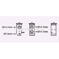 HY1579 AVA QUALITY COOLING Розширювальний клапан кондиціонера