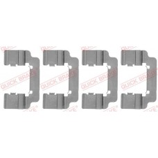 109-1777 QUICK BRAKE Комплектуючі колодки дискового гальма