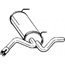 185-199 BOSAL Глушник вихлопних газів кінцевий