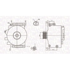 063731701010 MAGNETI MARELLI Генератор