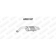 AR01107 VENEPORTE Глушник вихлопних газів кінцевий