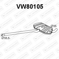 VW80105 VENEPORTE Предглушник вихлопних газів