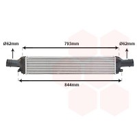 03004319 VAN WEZEL Интеркулер