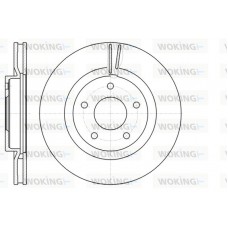 D61087.10 WOKING Гальмівний диск