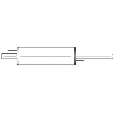 60472 SIGAM Середній глушник вихлопних газів