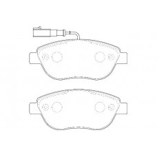 2134914 Omnicraft Комплект гальмівних колодок дисковий гальм