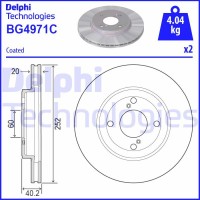 BG4971C DELPHI Гальмівний диск