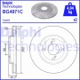 BG4971C DELPHI Гальмівний диск