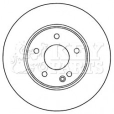KBD4470 KEY PARTS Гальмівний диск
