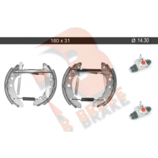 79RBKT0001 R BRAKE Комплект гальмівних колодок