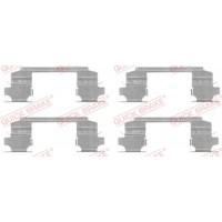 109-1686 QUICK BRAKE Комплектуючі колодки дискового гальма