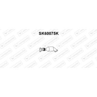 SK60075K VENEPORTE Катализатор