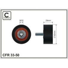 33-50 CAFFARO Паразитный / Ведущий ролик, Зубчастий ремінь