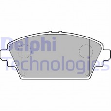 LP1732 DELPHI Комплект гальмівних колодок дисковий гальм