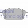 LP1732 DELPHI Комплект гальмівних колодок дисковий гальм